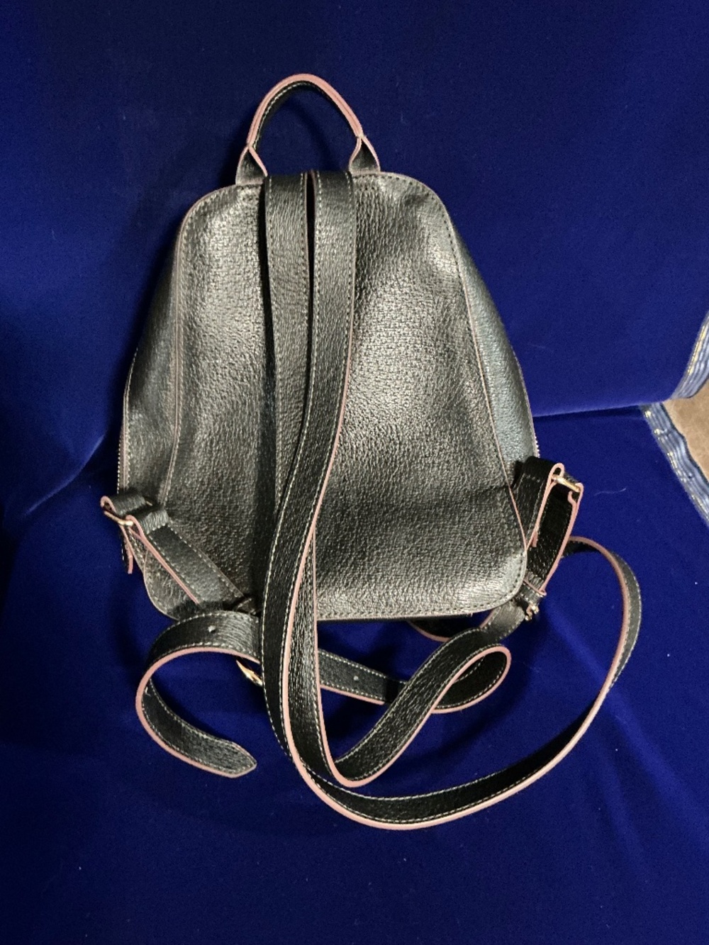 Vivienne Westwood mini black leather backpack - Picture 2 of 8